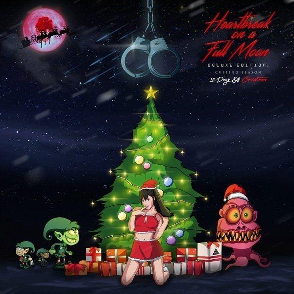 Portada de Álbum "Heartbreak On A Full Moon Deluxe Edition: Cuffing Season - 12 Days Of Christmas", de Chris Brown