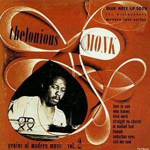 Album cover of "Genius of Modern Music - Vol. 2" by Thelonious Monk