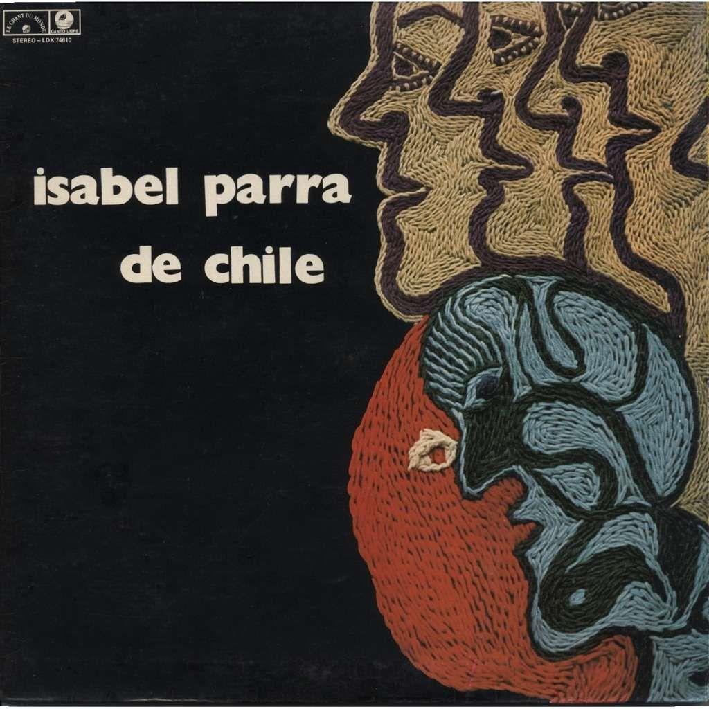 Portada de Álbum "Isabel Parra de Chile", de Isabel Parra
