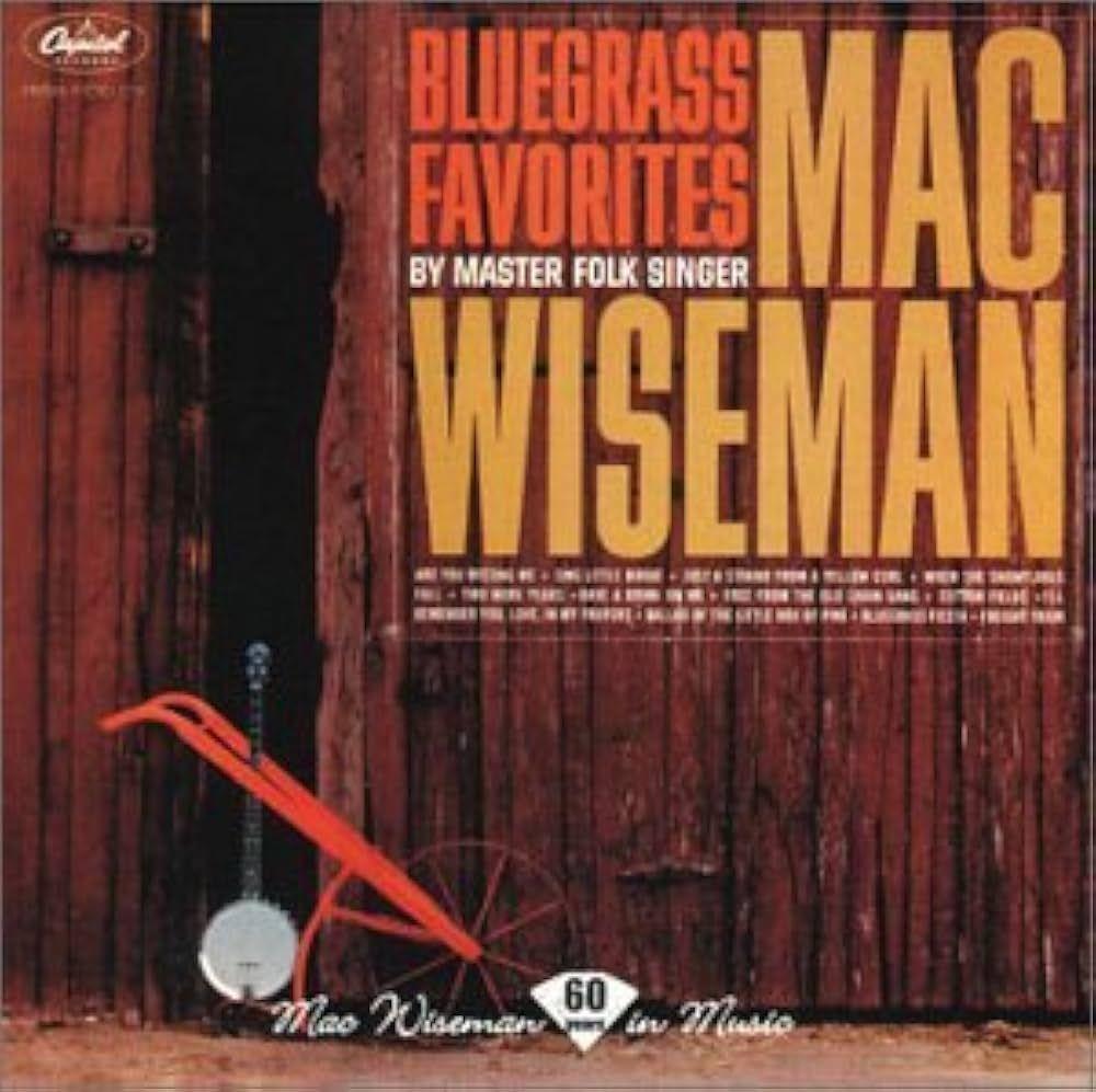 Portada de Álbum "Bluegrass Favorites", de Mac Wiseman