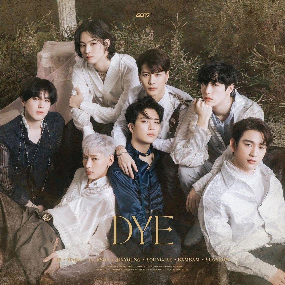 Capa do álbum "DYE", de GOT7