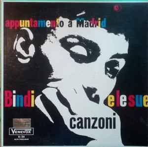 Capa do Álbum "Appuntamento a Madrid", de Umberto Bindi