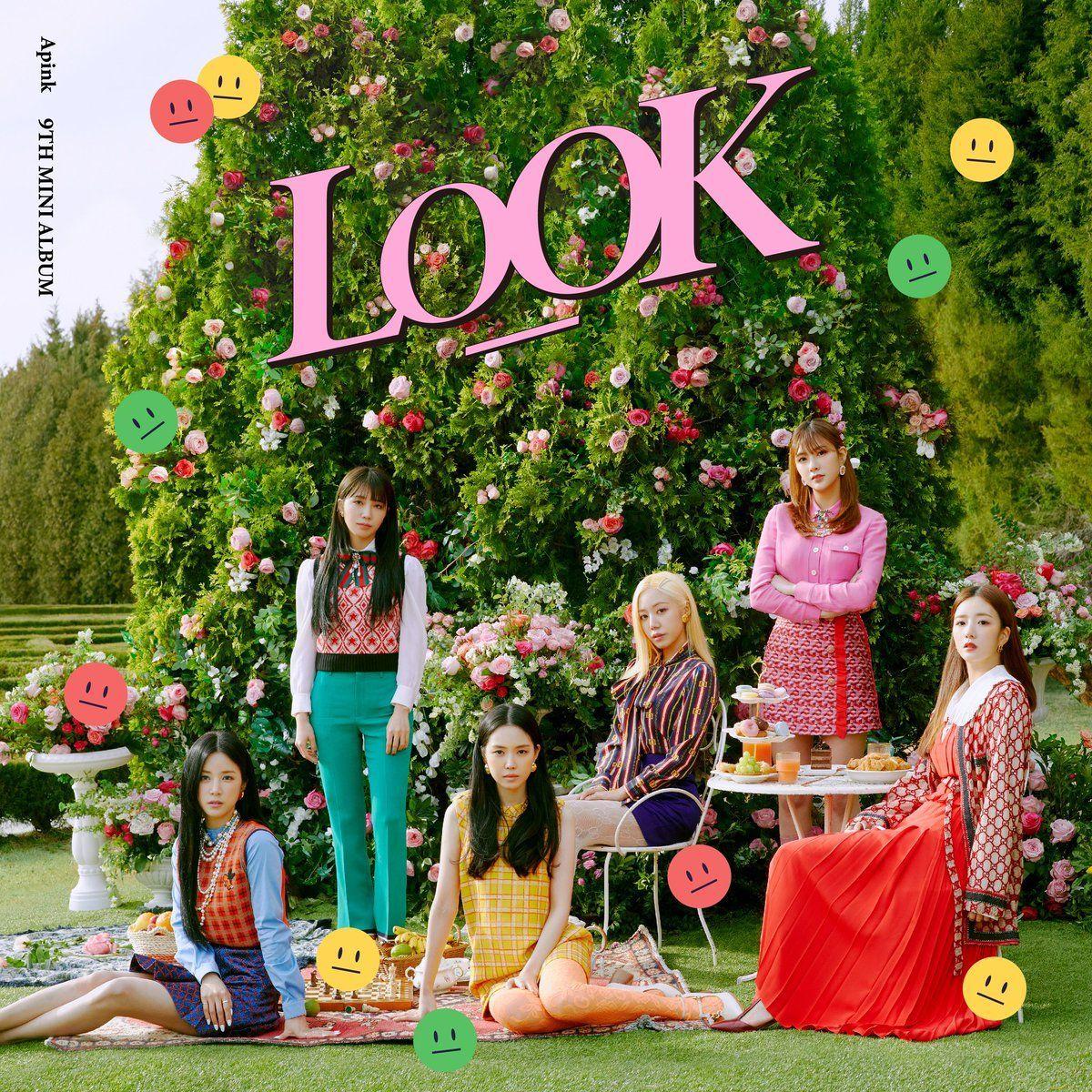 Capa do álbum "LOOK", de A-pink