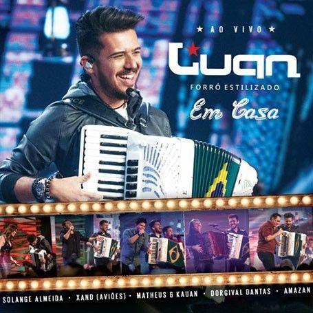 Portada de Álbum "Em Casa", de Luan Estilizado