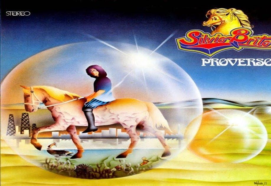 Capa do álbum "Proversos", de Silvio Brito