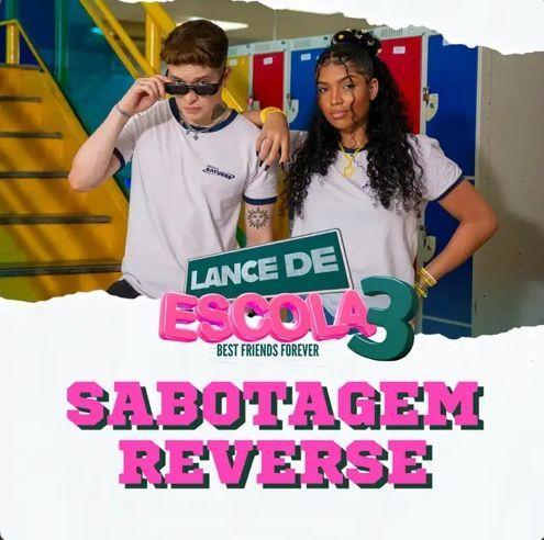 Capa do Single/EP "Sabotagem Reverse (part. Kysha e Mine e Stefan Baby)", de Evy
