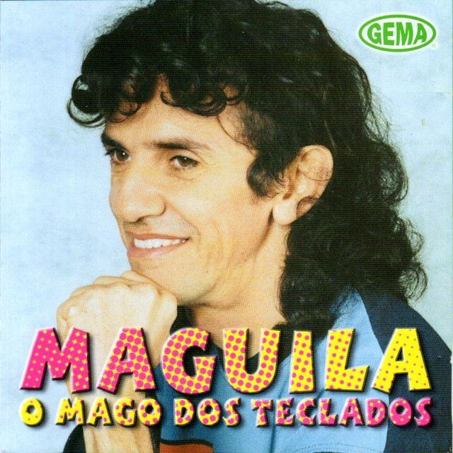 Portada de Álbum "O Mago dos Teclados", de Maguila