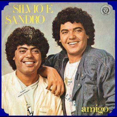 Portada de Álbum "Amigo", de Silvio e Sandro