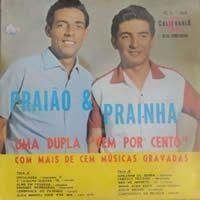 Portada de Álbum "Uma Dupla Cem Por Cento", de Praião e Prainha