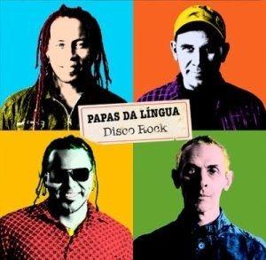 Portada de Álbum "Disco Rock", de Papas da Língua