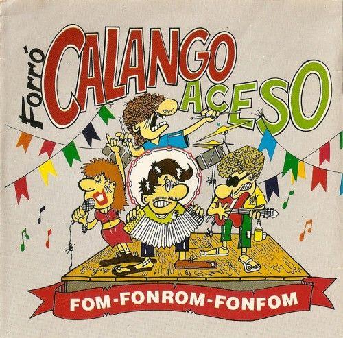 Portada de Álbum "Fom Fonrom Fonfom", de Calango Aceso