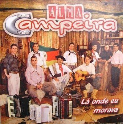 Portada de Álbum "Lá Onde Eu Morava", de Alma Campeira