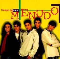 Portada de Álbum "Tiempo de Amar", de Menudo