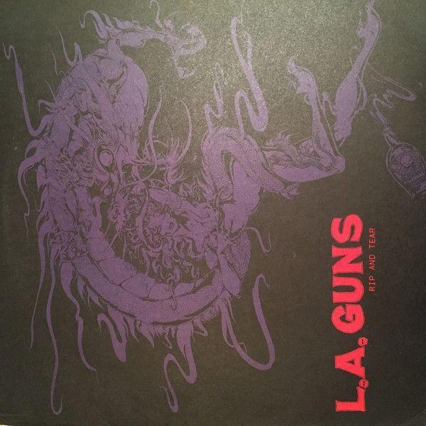Capa do álbum "Rip And Tear", de L.A. Guns