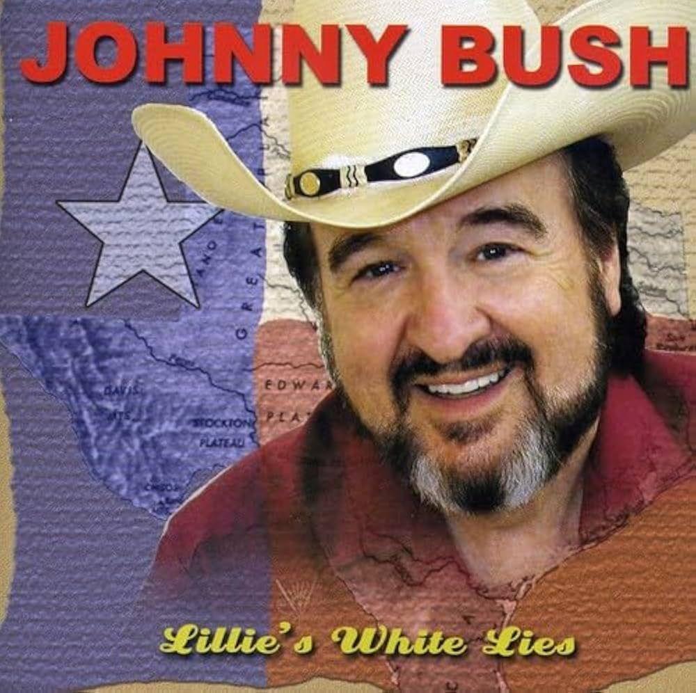 Capa do Álbum "Lillie's White Lies", de Johnny Bush
