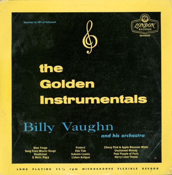 Capa do álbum "Golden Instrumentals", de Billy Vaughn