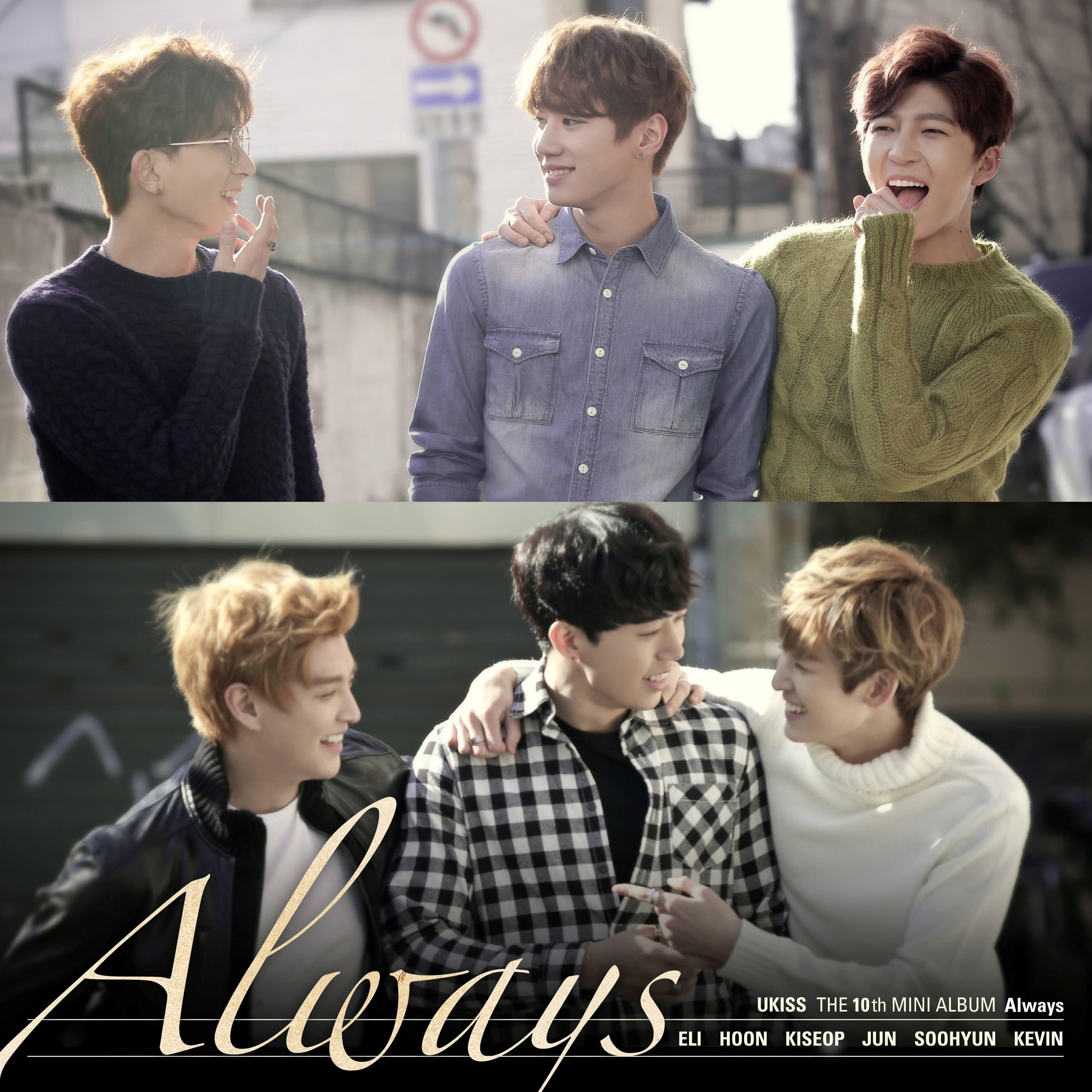 Portada del álbum "Always", de U-Kiss