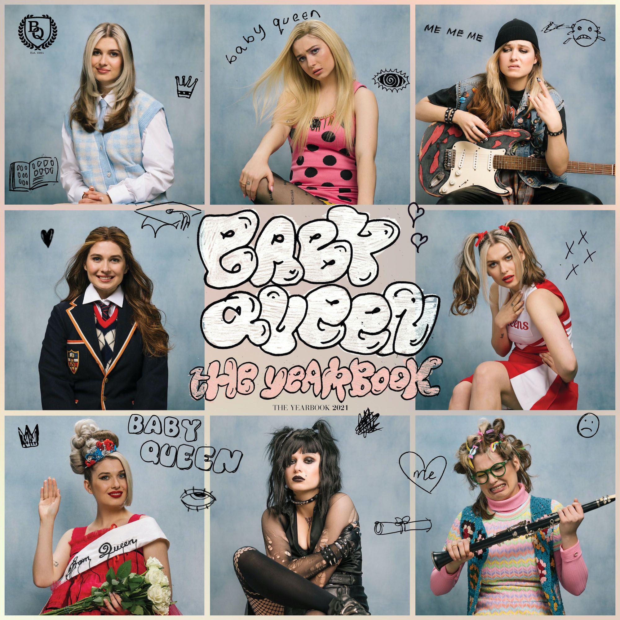 Capa do Álbum "The Yearbook", de Baby Queen