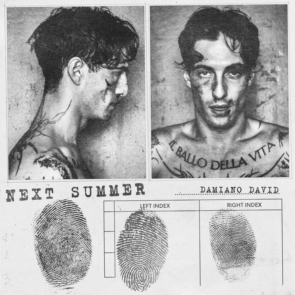 Single/EP cover of "Next Summer" by Damiano David
