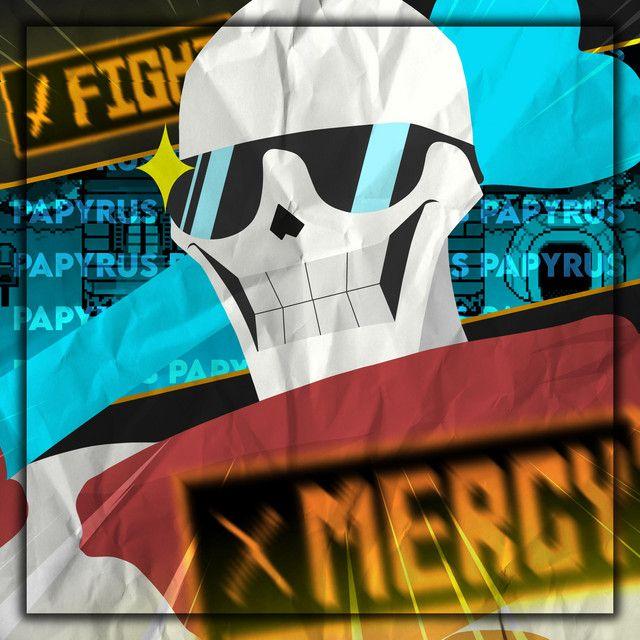 Capa do álbum "Rap do Papyrus (Undertale) - Futuro Guarda Real", de Papyrus da Batata