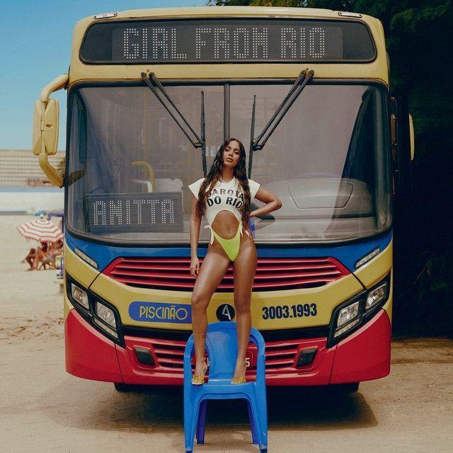 Portada del álbum "Girl From Rio", de Anitta
