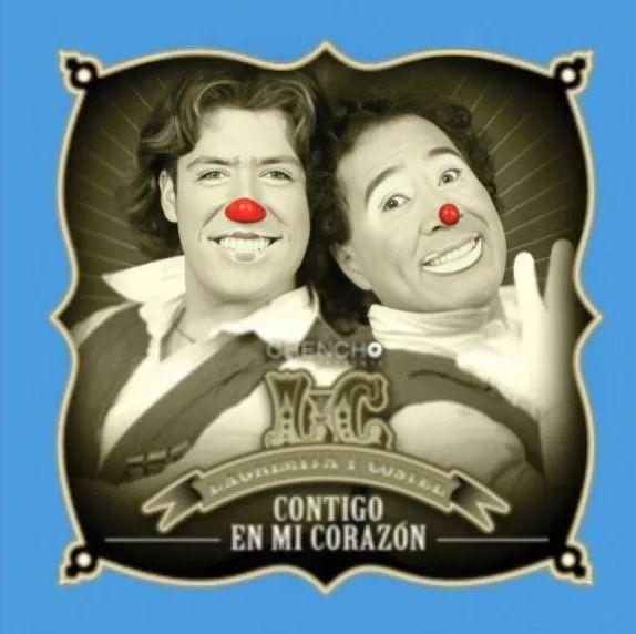 Portada de Álbum "Contigo En Mi Corazón", de Lagrimita y Costel