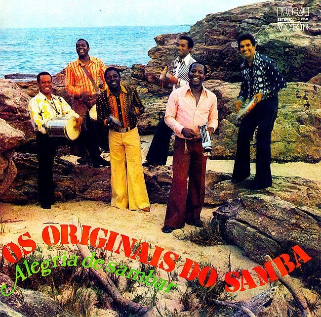 Portada de Álbum "Alegria de Sambar", de Os Originais do Samba
