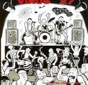 Capa do Álbum "Parasitas Obrigatórios", de Vírus 27