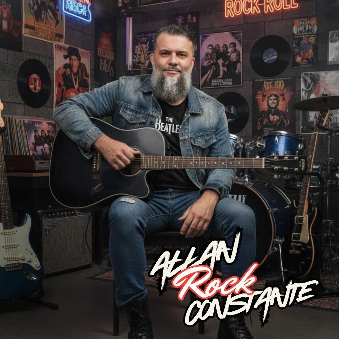 Capa do álbum "Allan Rock Constante", de Allan Constante
