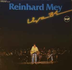 Portada del álbum "Live '84", de Reinhard Mey