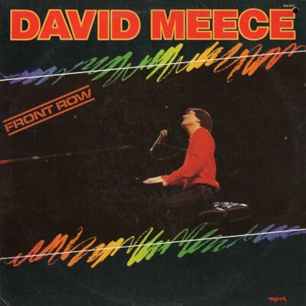 Portada de Álbum "Front Row", de David Meece