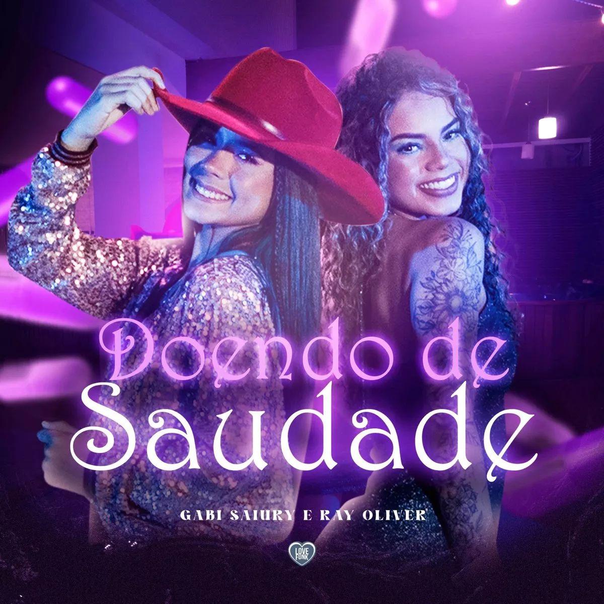 Portada de Sencillo/EP "Doendo de Saudade (part. Ray Oliver)", de Gabi Saiury