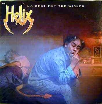 Album cover of "No Rest for the Wicked" by Helix