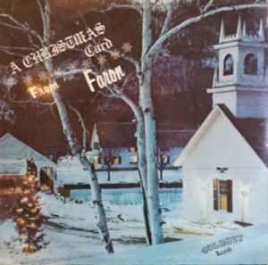 Capa do Álbum "A Christmas Card From Faron", de Faron Young