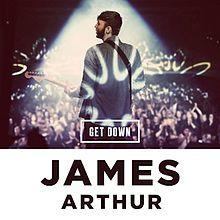 Portada de Sencillo/EP "Get Down", de James Arthur