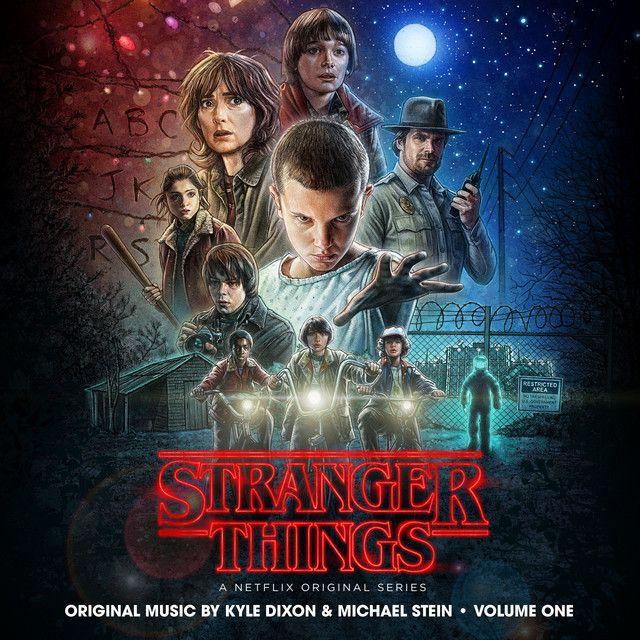 Capa do Álbum "Stranger Things, Vol. 1 (A Netflix Original Series Soundtrack)", de Kyle Dixon & Michael Stein