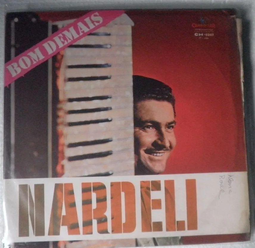 Portada de Álbum "Bom Demais", de Nardelli