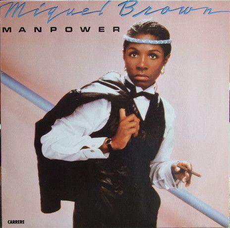 Portada de Álbum "Manpower", de Miquel Brown