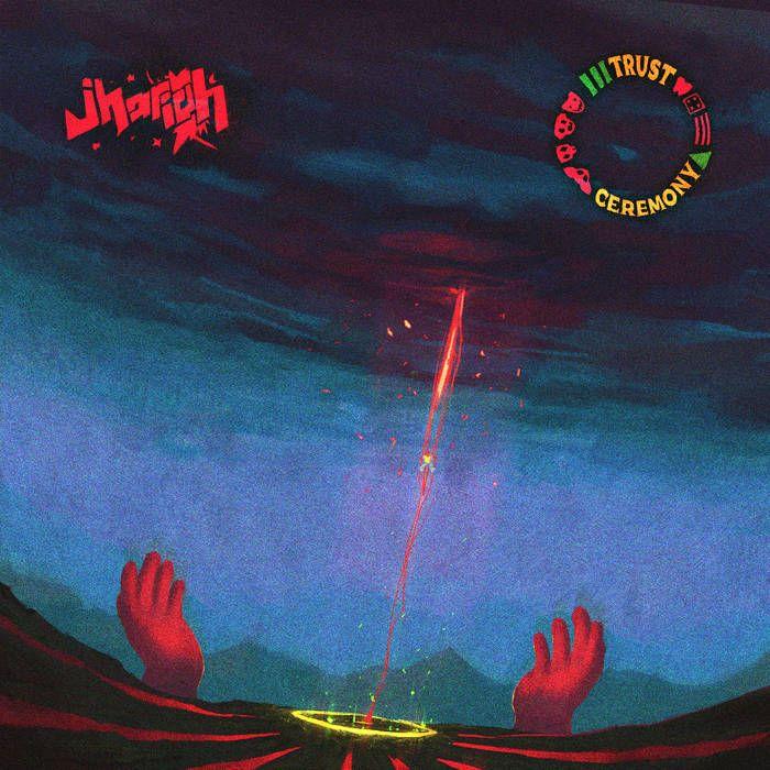 Portada de Álbum "TRUST CEREMONY", de Jhariah