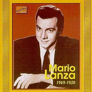 Portada de Álbum "Mario Lanza 1949-1950", de Mario Lanza