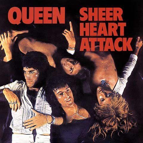Portada del álbum "Sheer Heart Attack", de Queen