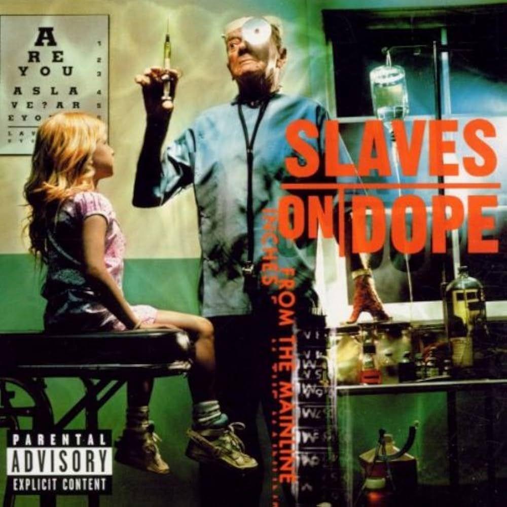 Capa do Álbum "Inches from the Mainline", de Slaves On Dope