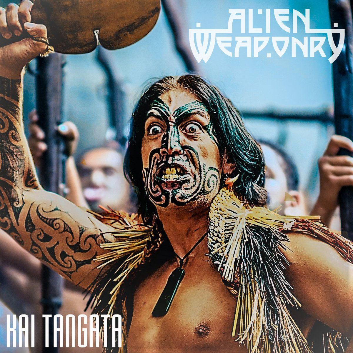 Portada de Sencillo/EP "Kai Tangata", de Alien Weaponry