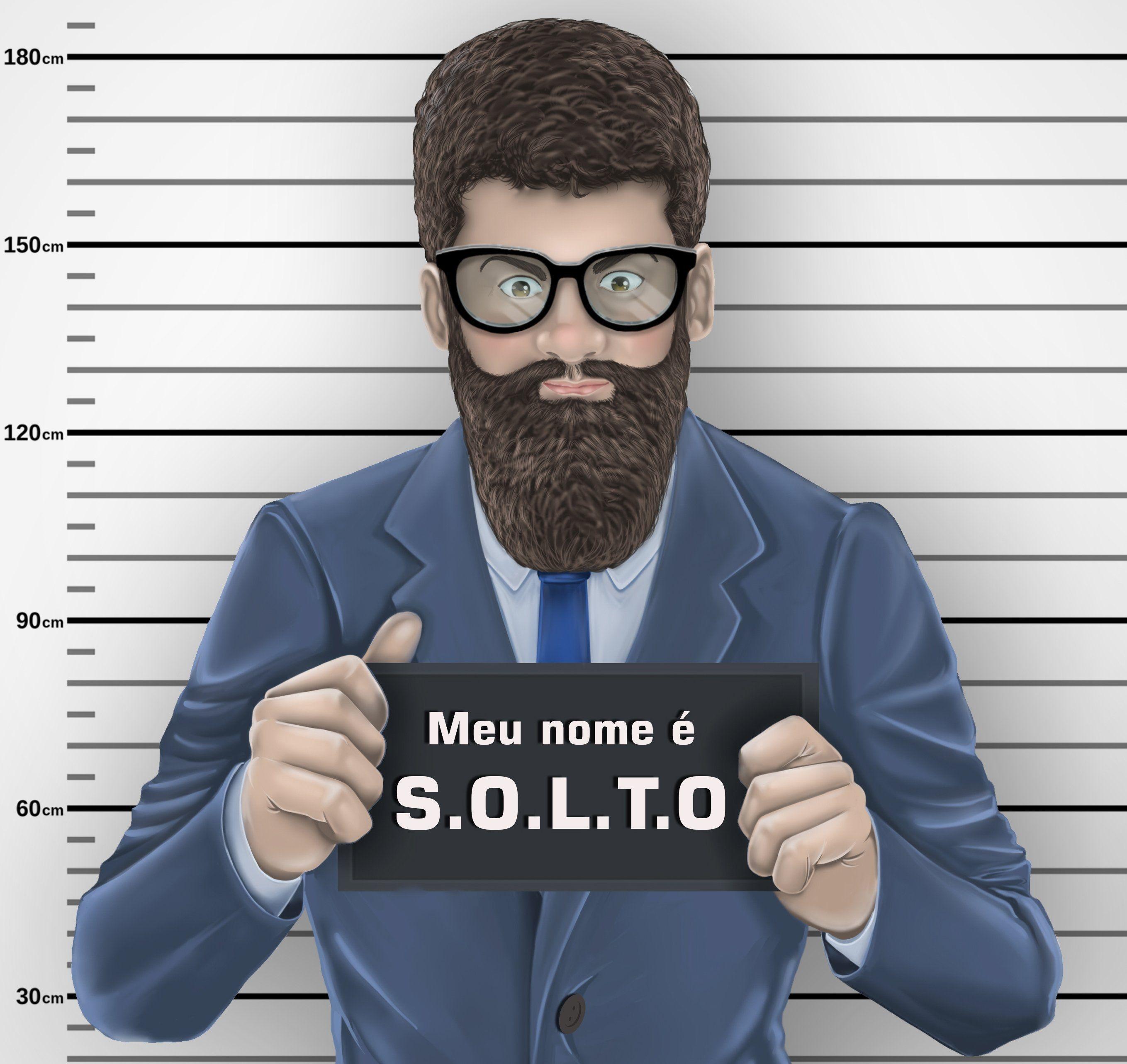 Album cover of "Meu nome é S.O.L.T.O" by Solto Rafael