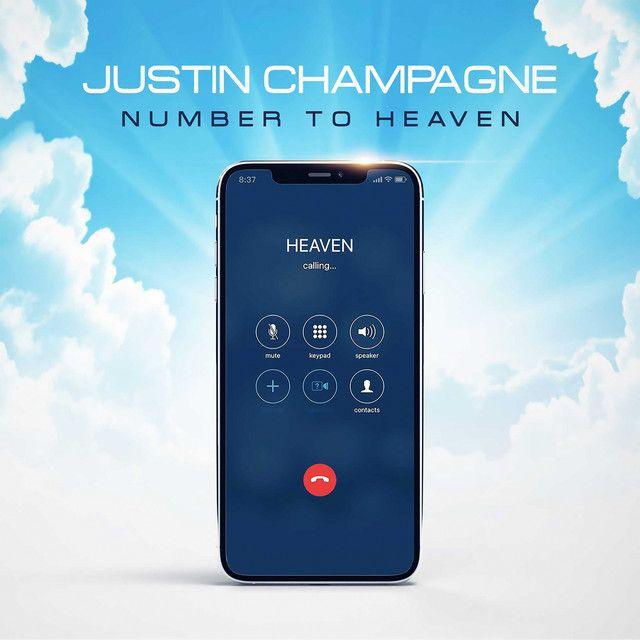 Portada de Sencillo/EP "Number To Heaven", de Justin Champagne