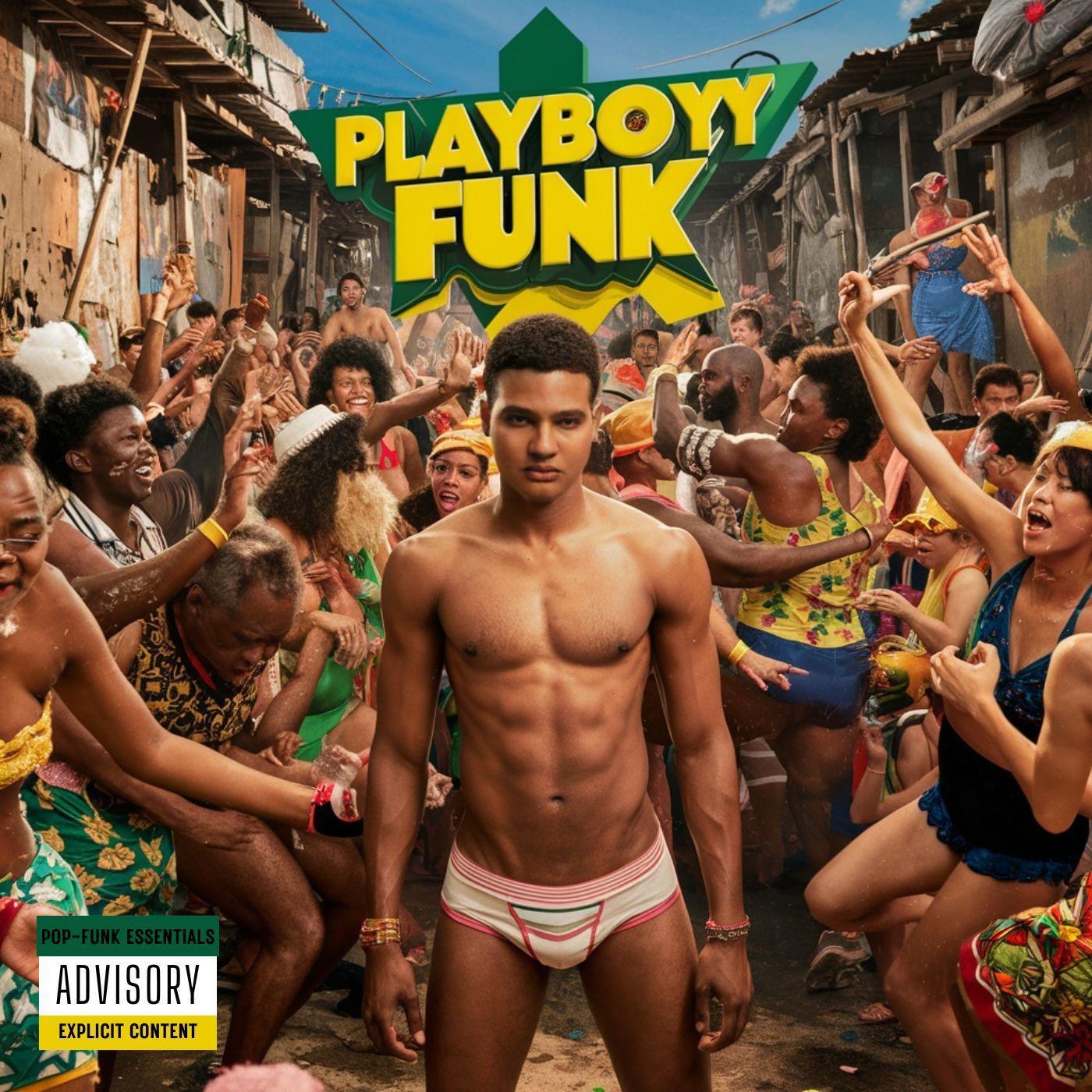 Portada de Álbum "PLAYBOYY FUNK", de Kleytton Herivelto