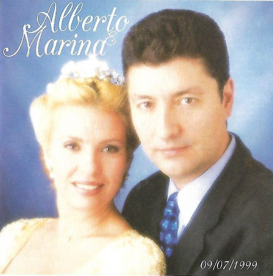 Portada de Álbum "Alberto e Marina", de Marina de Oliveira