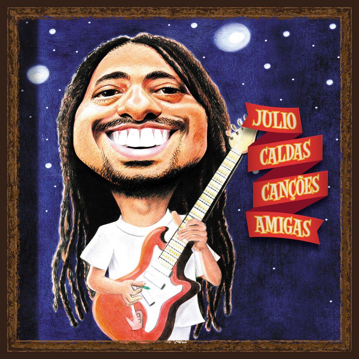Portada de Álbum "Canções Amigas", de Julio Caldas