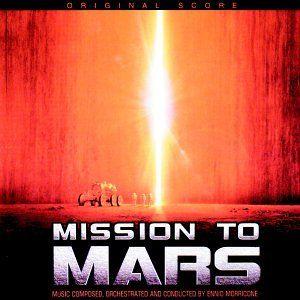 Capa do álbum "Mission To Mars", de Ennio Morricone