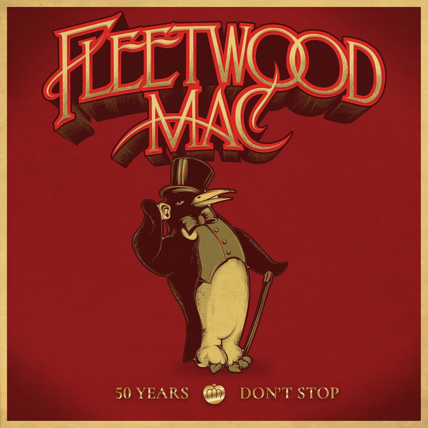 Portada del álbum "50 Years - Don't Stop", de Fleetwood Mac